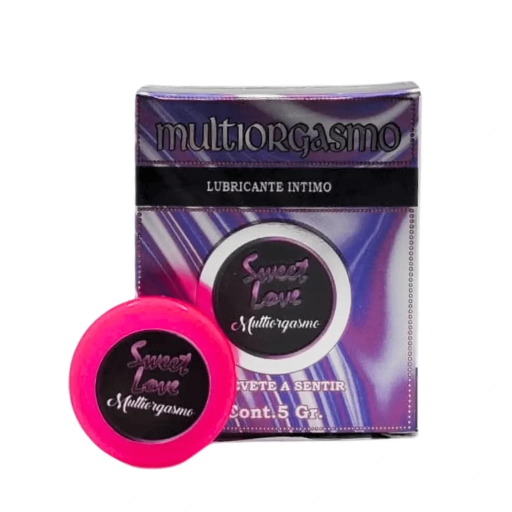 Lubricante cremoso multiorgasmo sweet love