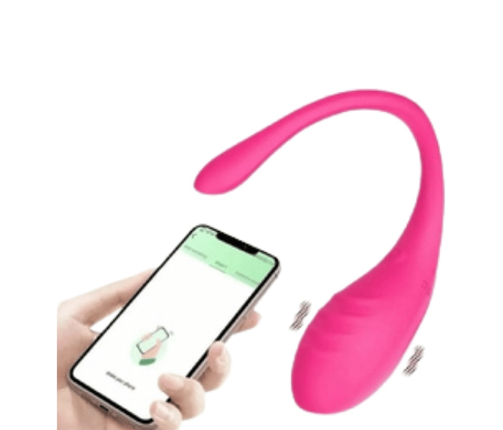 Huevo vibrador tipo webcam con App
