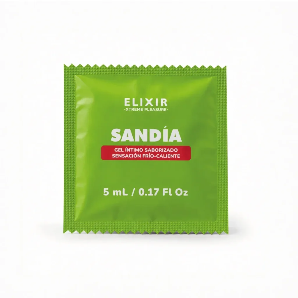 Gel Íntimo Saborizado Sandía Elixir 5ml